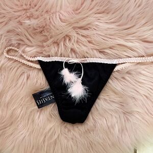 Brand New FANTASIES SATIN G-STRING PANTY-S